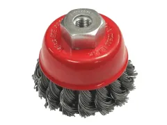 Twisted Knot Steel Wire Cup Brush