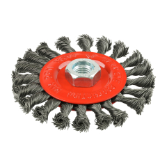 Twisted Knot Steel Wire Wheel Brush