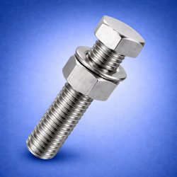 Hex Setscrew, Nut & Washers