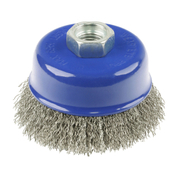 Crimped Stainless Steel Wire Cup Brush