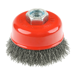 Crimped Steel Wire Cup Brush