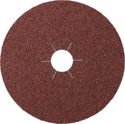 115X22 Star Hole Fibre Sanding Disc CS561 P320 Klinspor Pack 25
