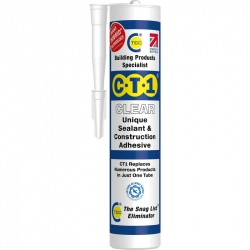 Construct. Sealant & Adhesive CT1 Clear Ea