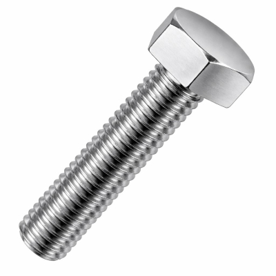 M8x95 Hex Setscrew Din933 A4 Pack 50