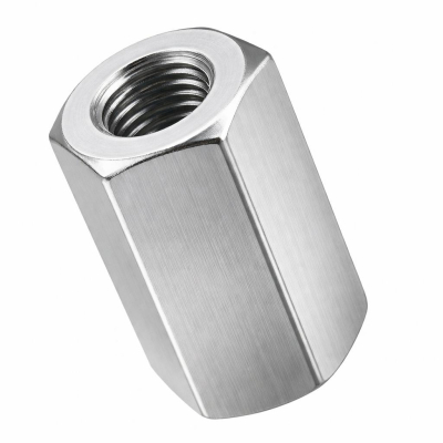 M6x18 Hex Connecting Nut Din6334 A4 Pack 100