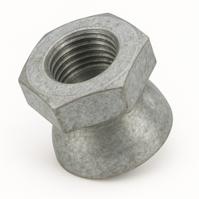 M8 Shear Nut Din934 Hot Dipped Galvanised Pack 100