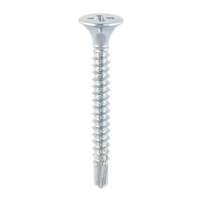 3.5x32 Phillips Bugle Self Drilling Drywall Screw Zinc Plated Pack 400