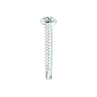 3.5x25 Phillips Pan Self Drilling Screw Zinc Plated Pack 1000