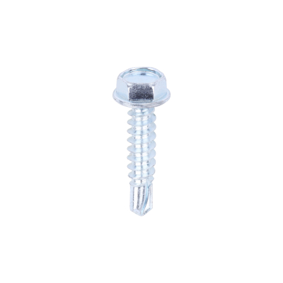 4.2x19 Hex Metal to Light Section Steel Self Drilling Screw Zinc Plated Pack 1000