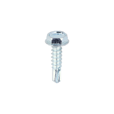 4.8x19 Hex Metal to Light Section Steel Self Drilling Screw Zinc Plated Pack 1000