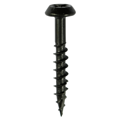 6.0x40 Rainwater Screw Black Pack 200