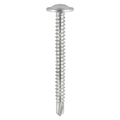 4.8x40 Baypole Screw Zinc Plated Timco Pack 200