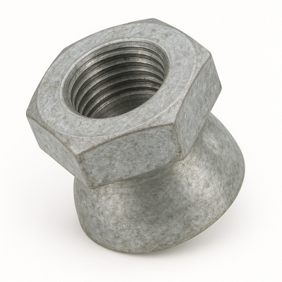 M8 Shear Nut Din934 Hot Dipped Galvanised Pack 10