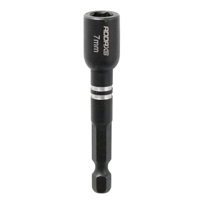 7 Hex Socket Impact Driver Bit Magnetic X6 Addax Ea