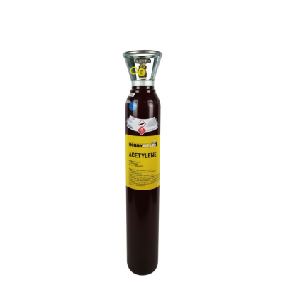 Hobbyweld Acetylene Plus (Medium) Cylinder UN 1001 Class 2.1