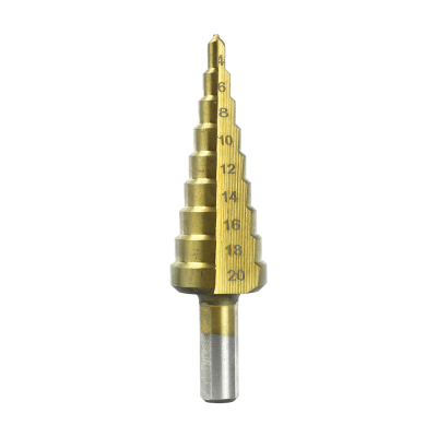 4,6,8,10,12,14,16,18,20 TiN Coated HSS Step Drill