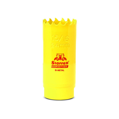 24 Bi-Metal Fast Cut Holesaw Starrett