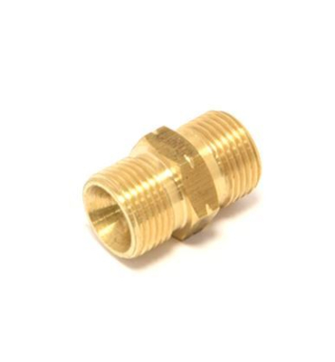 3/8"BSPP Male - 3/8"BSPP Male LH Gas Hose Coupler