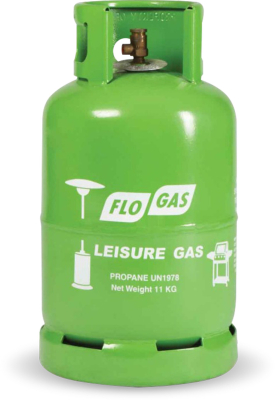 Flogas Leisure 11Kg Cylinder UN 1978 Class 2.1