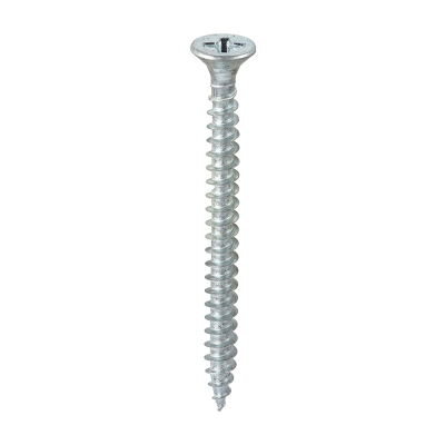 6x70 Pozi Countersunk Chipboard Screw Zinc Plated Timco Solo Range Pack 200