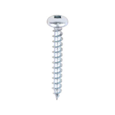 5x40 Square Pan Chipboard Screw Zinc Plated Timco Solo Range Pack 200