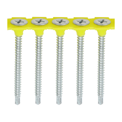 3.5x40 Collated Self Drilling & Self Tapping Phillips Bugle Drywall Screw
