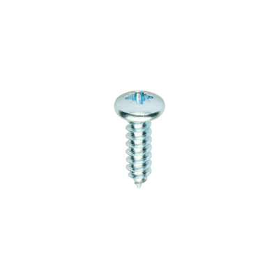 No10x5/8 Pozi Pan Ab Point Self Tapping Screw Zinc Plated Pack 200