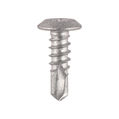 4.8x16 Phillips Low Profile Pan Self Drilling Screw Silver Pack 500