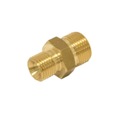 1/4InchBSPP Male - 3/8InchBSPP Male RH Gas Hose Adaptor