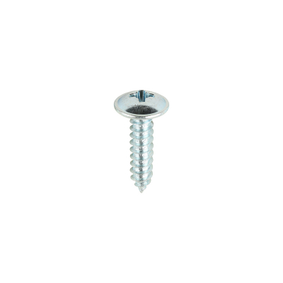 No10x3/4 Pozi Flange Ab Point Self Tapping Screw Zinc Plated Pack 200