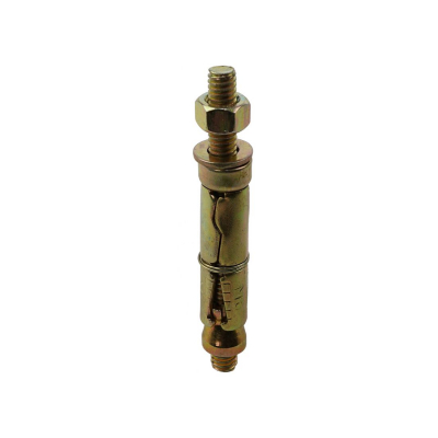 M6:25P Projecting Shield Anchor Zinc & Yellow Plated JCP Ankerit Pack 50