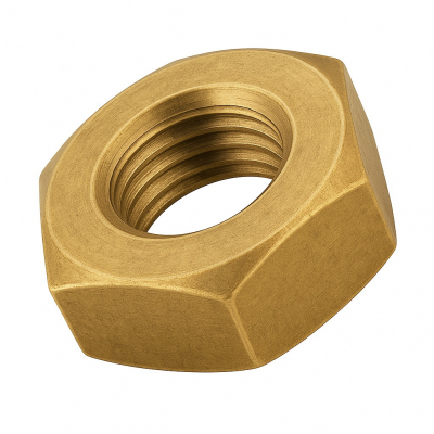 M3 Lock Nut Din439 Brass Pack 1000