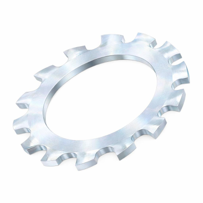 M10 External Shake Proof T-lock Washer Din6797A Zinc Plated Pack 1000