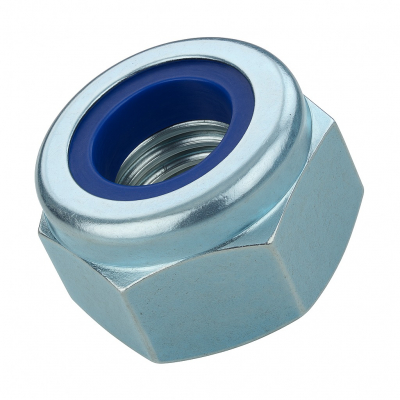 M3 Type T Nyloc Nut Din985 Zinc Plated Gr.6 Pack 2000