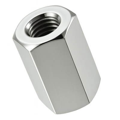 M10x30 Connecting Nut Din6334 A4 Pack 100