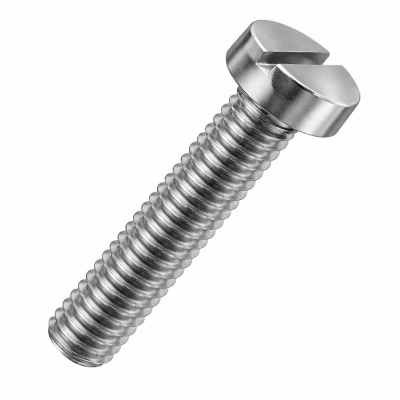 M10x80 Slotted Cheese Screw Din84 A4 Pack 50