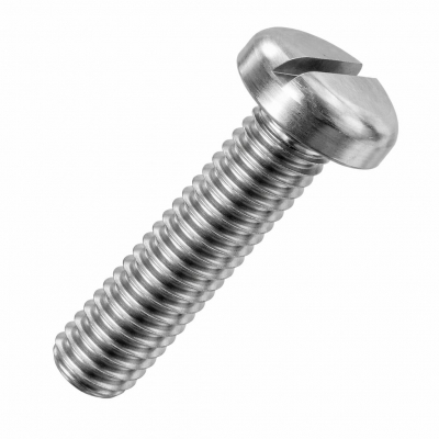 M2x8 Slotted Pan Screw DIN 85 A4 Pack 1000