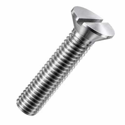 M1.2x2 Slotted Countersunk Screw Din963 A4 Pack 1000