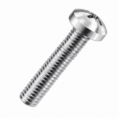 M8x100 Pozi Pan Screw DIN 7985 A2 Pack 100