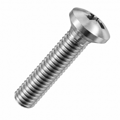 M2.5x18 Pozi Raised Countersunk Screw Din966 A4 Pack 1000