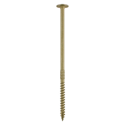6.7x150 Torx Wafer Timber Screw Green Pack 4
