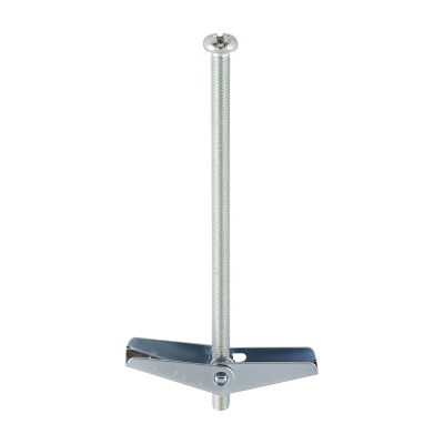 M5x100 (Grip 0-70) Spring Toggle & Screws Zinc Pack 100