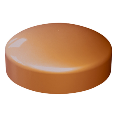 3.5-4.2 Screw Cover Cap Oak Timco Pack 100