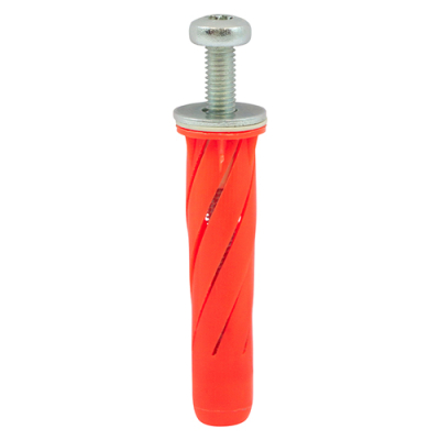 M5x55 TX Pan Single Board Fixing (Grip 3-18) Red Stella-Fix Pack 4