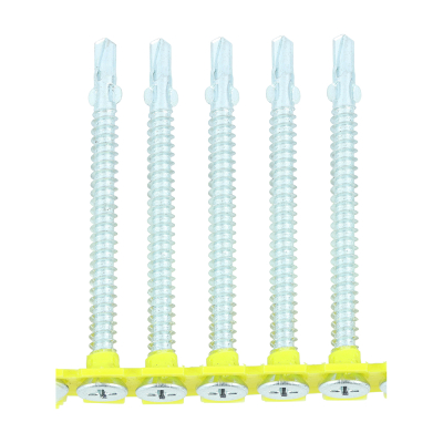 4.8x44 Collated Timber to Light Section Steel Coarse Wing Tipped Self Drilling Phillips Countersunk