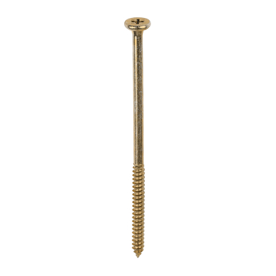 4.8x95 Element Screw Zinc & Yellow Plated Timco Pack 200