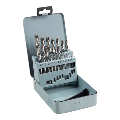 1-10 HSS Standard Series Ground Drill Bit Set 19 Timco