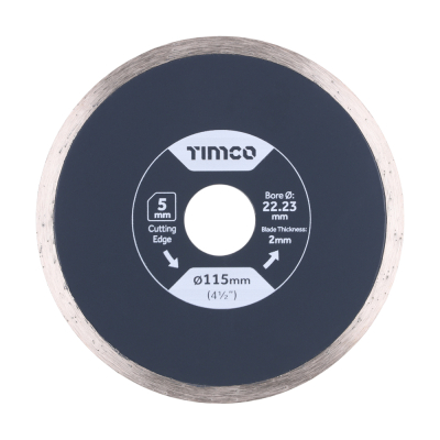 115x22.2 Tile & Ceramic Continuous Diamond Blade