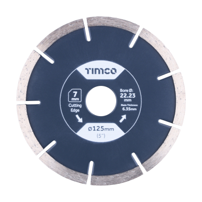 125x22.2 Mortar Raking Segmented Diamond Blade