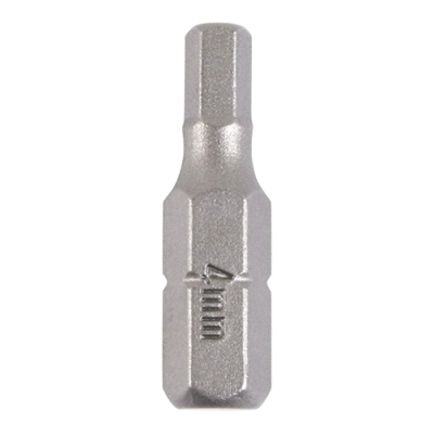 4.0x25 Hex Driver Bit S2 Addax Pack 2